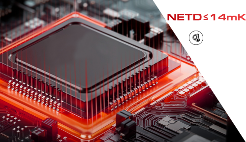 NETD ≤14mK - максимальная чувствительность тепловизора NETD ≤14mK - максимальная чувствительность тепловизора