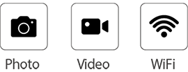 Запись видео и подключение через Wi-Fi