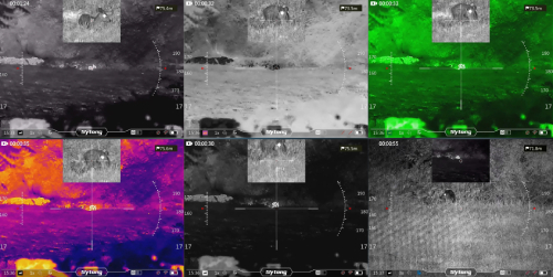 Режим PIP - одновременная работа в разных спектрах