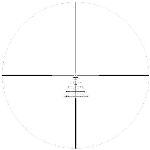 Прицельная сетка 3GR во второй фокальной плоскости (SFP)