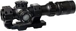 Прицел March-F 1-10x24 Shorty (30mm) 0,1 Mil Dual FFP/SFP DR-TR1FB с кронштейном (D10SV24FDIML-P) 