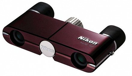Бинокль Nikon Elegant Compact 4x10 DCF Burgundy